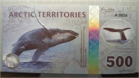 Arctic territories $2 banknote