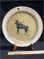 Native bull plate