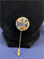 Flower enamel pin