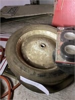 8 Inch Steel Wheels & Electrical Tape