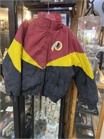 Nfl Locker line Redskins football jacket large