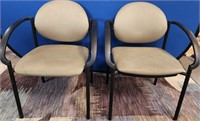 11 - LOT OF 2 MATCHING CHAIRS
