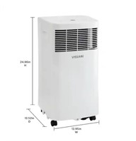 5,000 BTU Portable Air Conditioner Dehumidifies