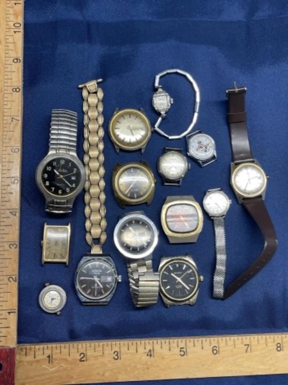 Vintage watch parts for repair