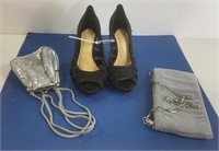 Heels Size 5 1/2 & Handbags