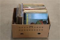 BOX OF ASSORTED 33 RPM RECORDS