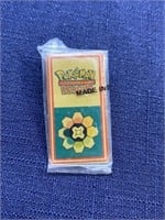Pokemon League Pins Vintage sealed in package