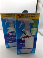 2 clorox refillable cleaner