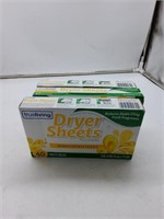 3 boxes of honeysuckle dryer sheets