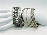 (4) Silverstone Bracelets