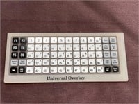Cricut universal keypad overlay
