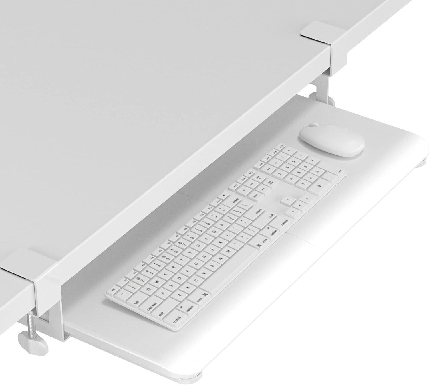 BONTEC Keyboard Tray  25.6x11.8  White