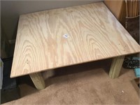Homemade Sturdy 4'x4' Wood Platform Stand