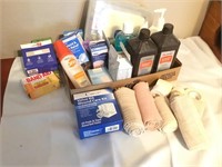 Home First Aid Items Wraps, Band Aids Etc