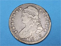 1813 Silver Bust Half Dollar Coin