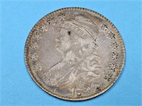 1822 Silver Bust Half Dollar Coin
