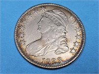 1823 Silver Bust Half Dollar Coin
