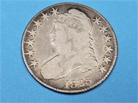 1828 Silver Bust Half Dllar Coin