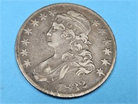 1832 Silver Bust Half Dollar Coin