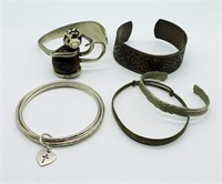 (5) Cuff & Bangle Bracelets