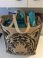 Canvas & Plastic Reusable Shopping Bag Lot