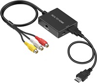 RCA to HDMI Adapter Converter  AV to HDMI Converte