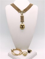 Vintage Necklace, Rings & Earrings
