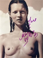 Kate Moss signed photo