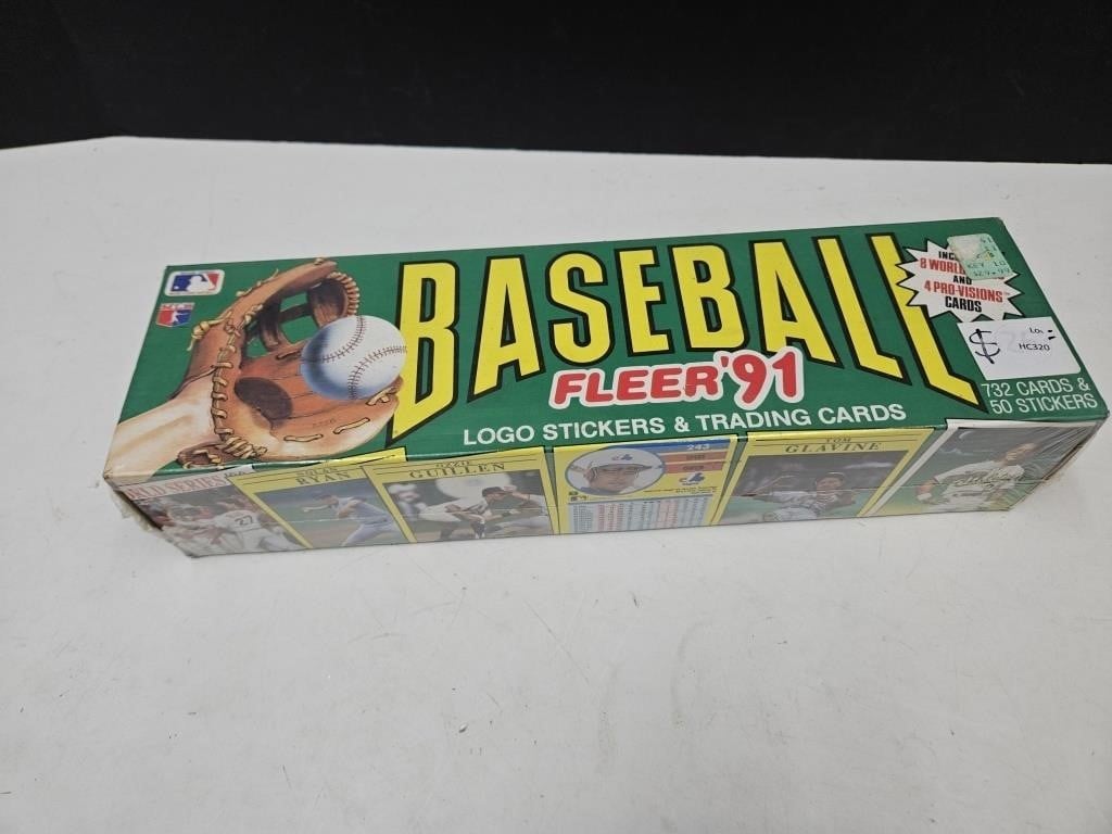 1991 Fleer Baseball Sealed Set