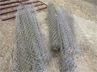 Rolls Of Chain Linked Fence