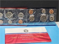 1987 US Mint Uncirculated Coin Set