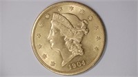 1904 $20 Gold Liberty Head