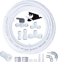 Refrigerator Water Line Kit Connection and 1/4 Com