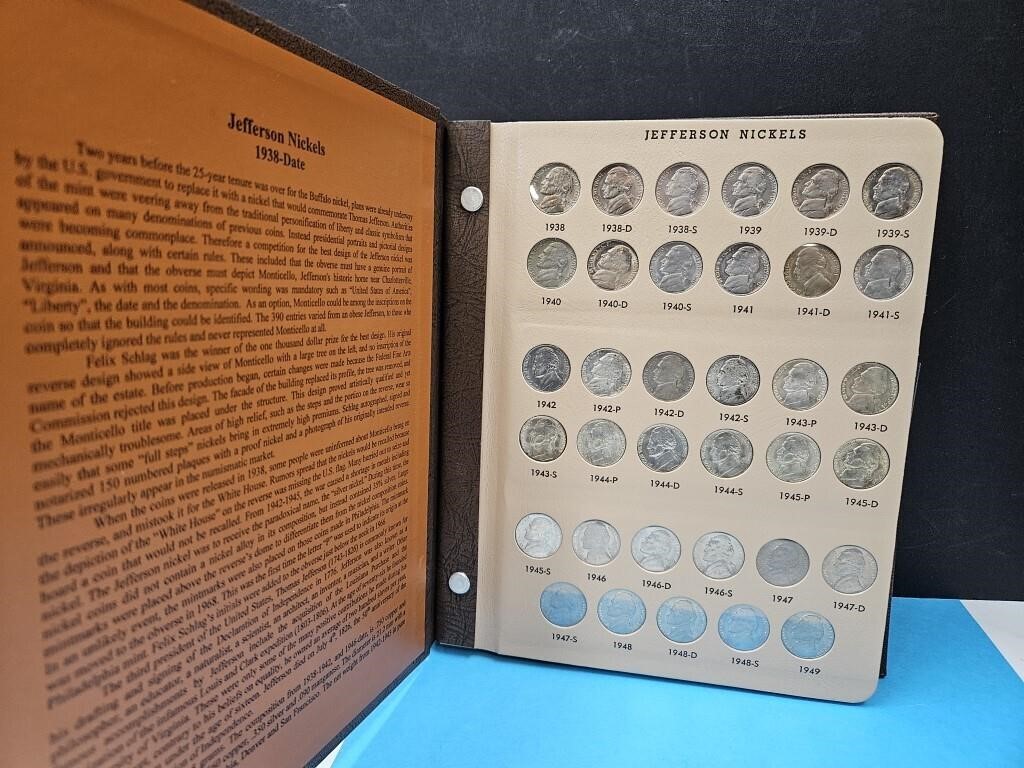 1938 - 2021 Jefferson Nickels