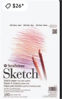 Strathmore Sketch Paper Pad, 200 Series, 9" x 12"