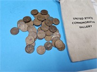 1920's Wheat Pennies w/ Bag