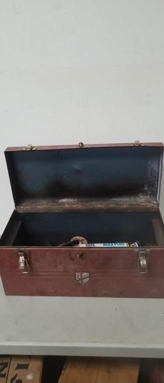 Metal ToolBox and Contents.