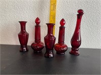 Ruby Red Glass