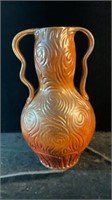 Peter Rose Hand made 2 handle ceramic Vase