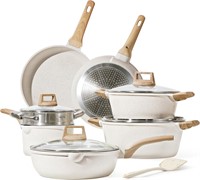 CAROTE Nonstick Cookware Sets  Pots and Pans Set W