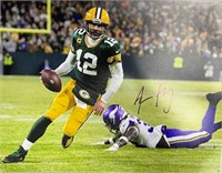 Packers Aaron Rodgers Signed 11x14 with COA