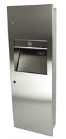 Frost Combination Paper Towel Dispenser and Dispos