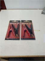 2.  Pairs of booster cable clamps