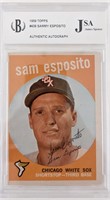 Sam Esposito Chicago White Sox Signed Baseball Tra