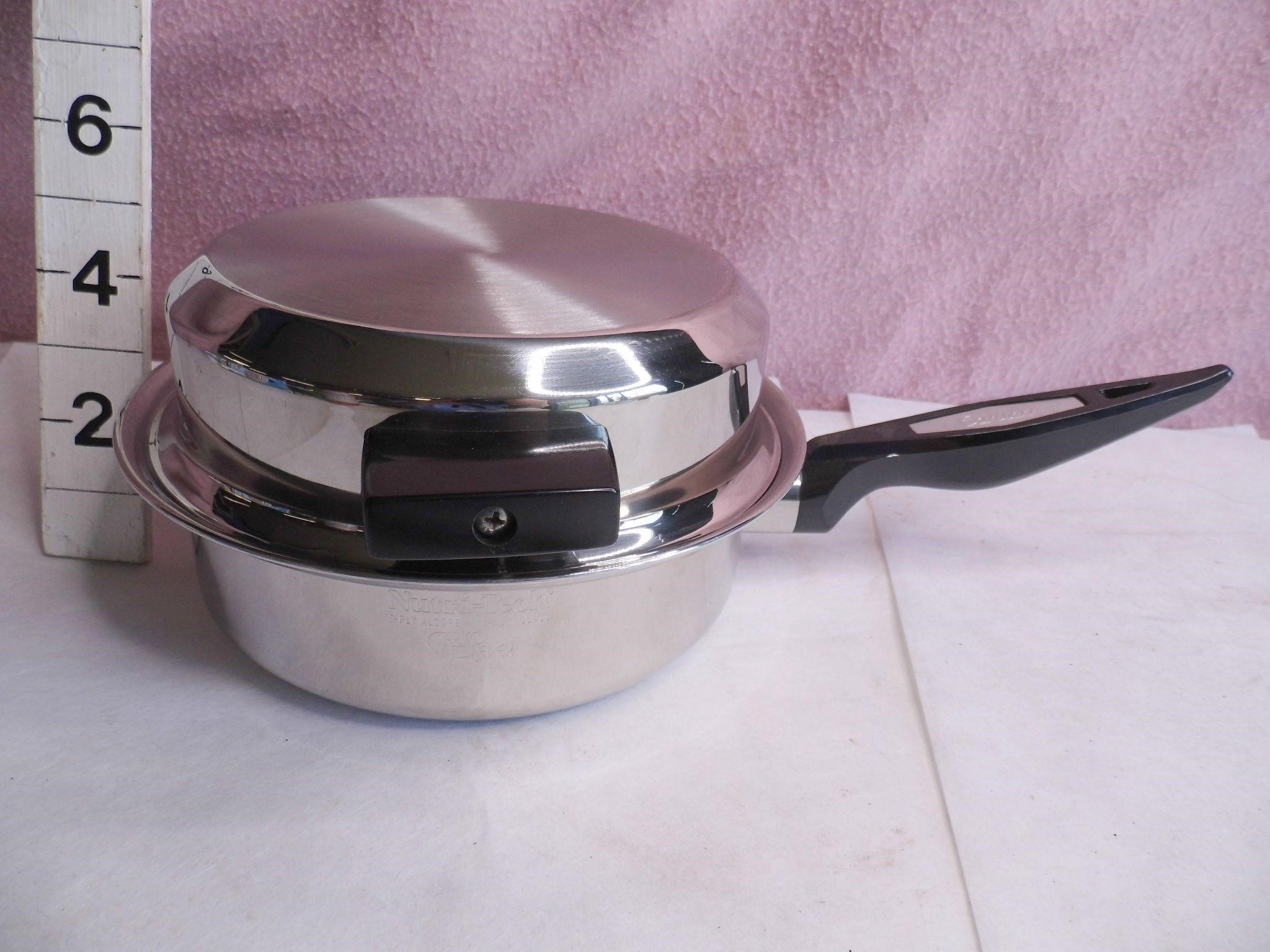 New Carico 18/10 Stainless Lidded Pan