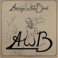 Average White Band – AWB signed 1974 Vinyl LP