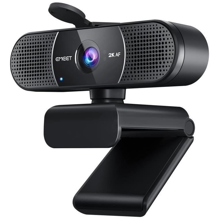 EMEET C960 2K Webcam with Microphone, 2K QHD, 2...