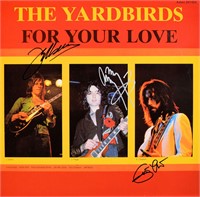The Yardbirds signed For Your Love album