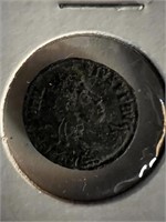 Bronze Roman Coin. 100-200 AD. 1 inch