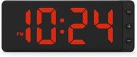 LIELONGREN LED Digital Wall Clock with Large